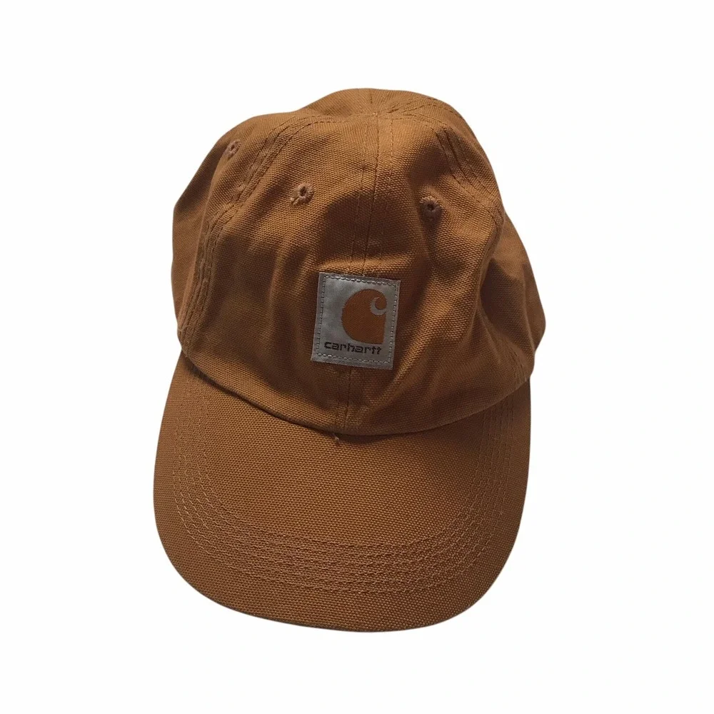 Carhartt Hat Cap‎ Strap Back Youth Canvas Brown ChildAdjustable Outdoor Unisex